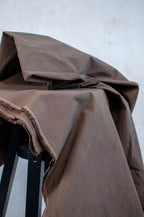 Chidori Brown Japanese Poplin