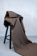 Chidori Brown Japanese Poplin