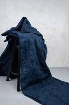 Fuwari Dark Navy Flower Japanese Enshuku