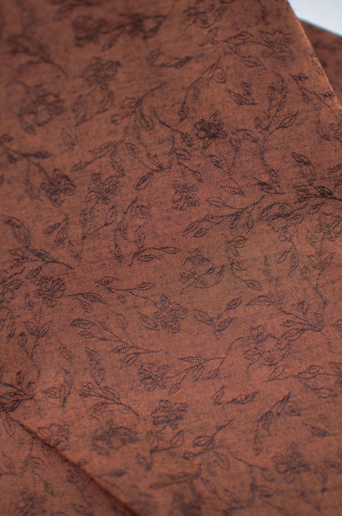 Hanamon Brown Japanese Jacquard