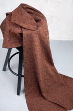 Hanamon Brown Japanese Jacquard