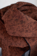 Hanamon Brown Japanese Jacquard
