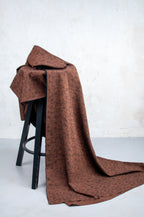 Hanamon Brown Japanese Jacquard