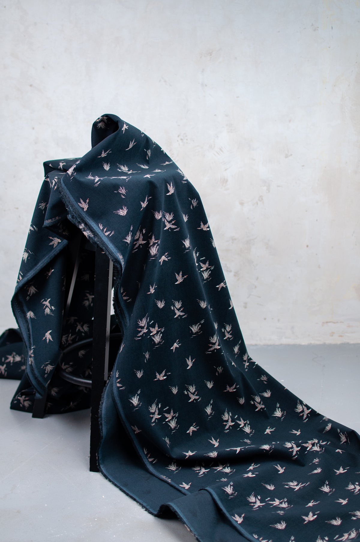 Kamotobu Black Print Japanese Cord