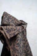 Mori Brown Toile De Jouy Japanese Seersucker