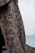 Mori Brown Toile De Jouy Japanese Seersucker