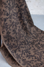 Mori Brown Toile De Jouy Japanese Seersucker