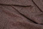 Sugi Brown Japanese Tweed Cotton